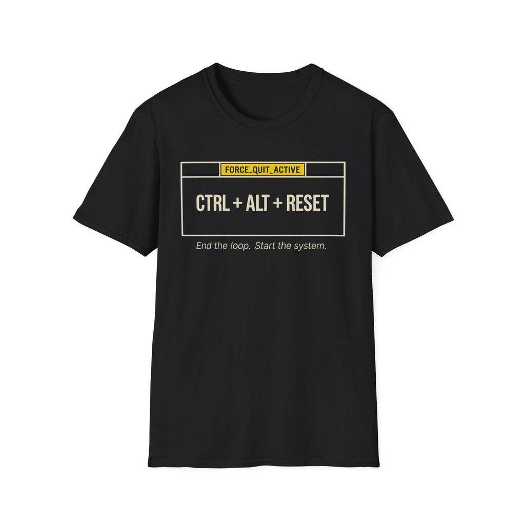 CTRL ALT RESET [Dark]  T-Shirt