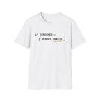 IF CRASHED: REBOOT. Uprise T-Shirt