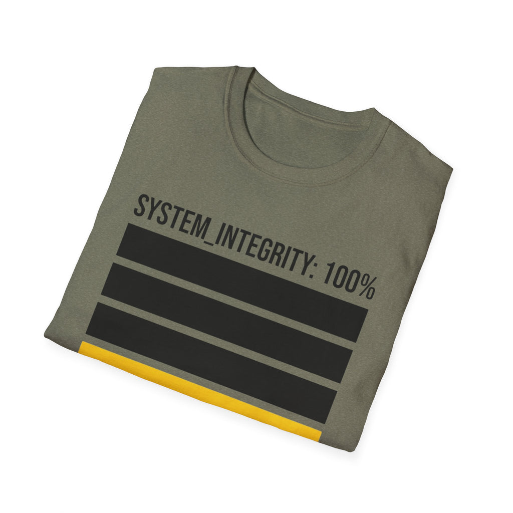 SYSTEM INTEGRITY: 100% - New System Active  T-Shirt