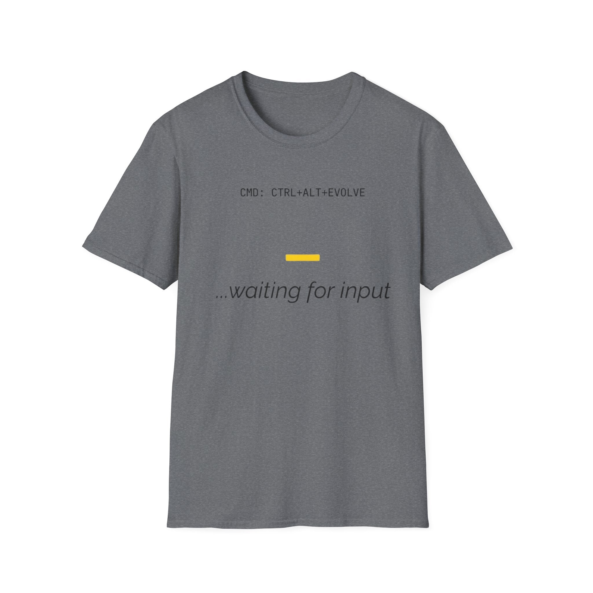 CTRL ALT EVOLVE - Waiting for Input T-Shirt