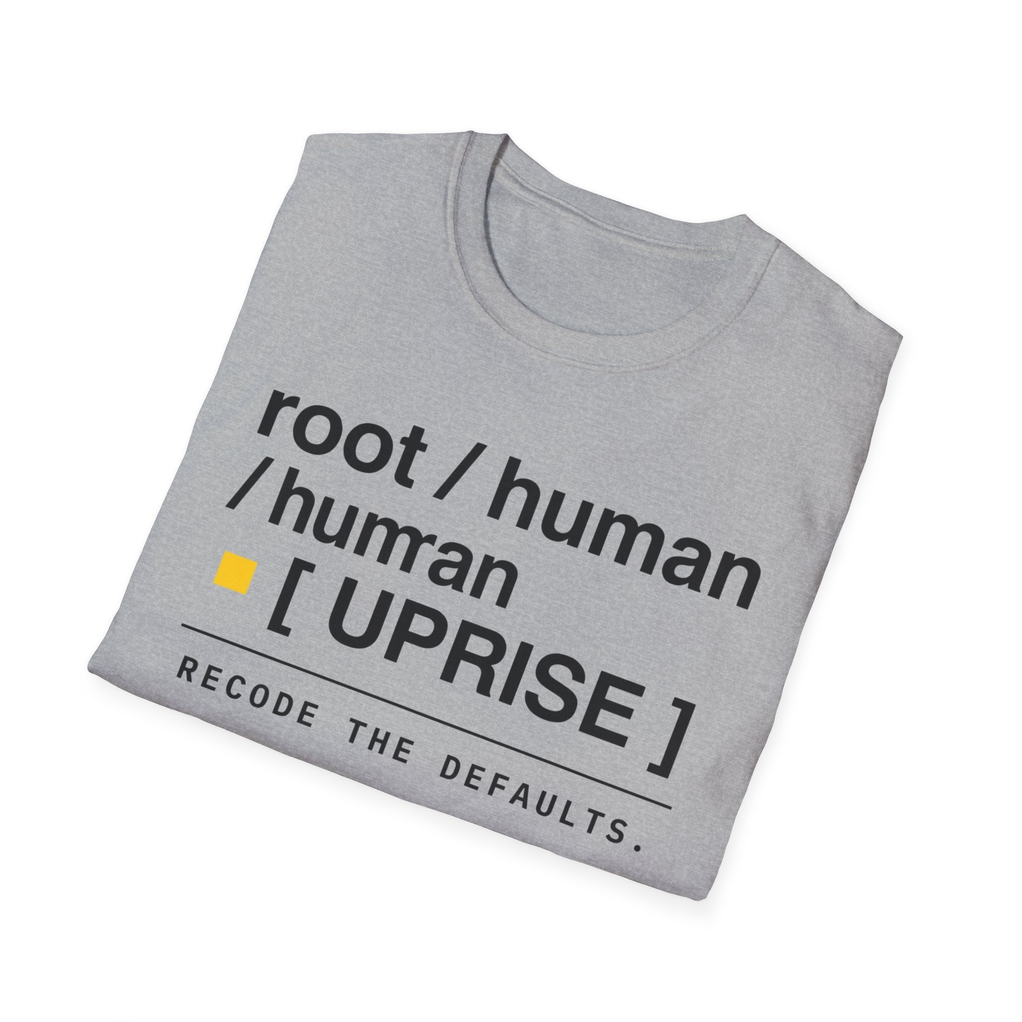 ROOT HUMAN UPRISE - Recode the Defaults T-Shirt