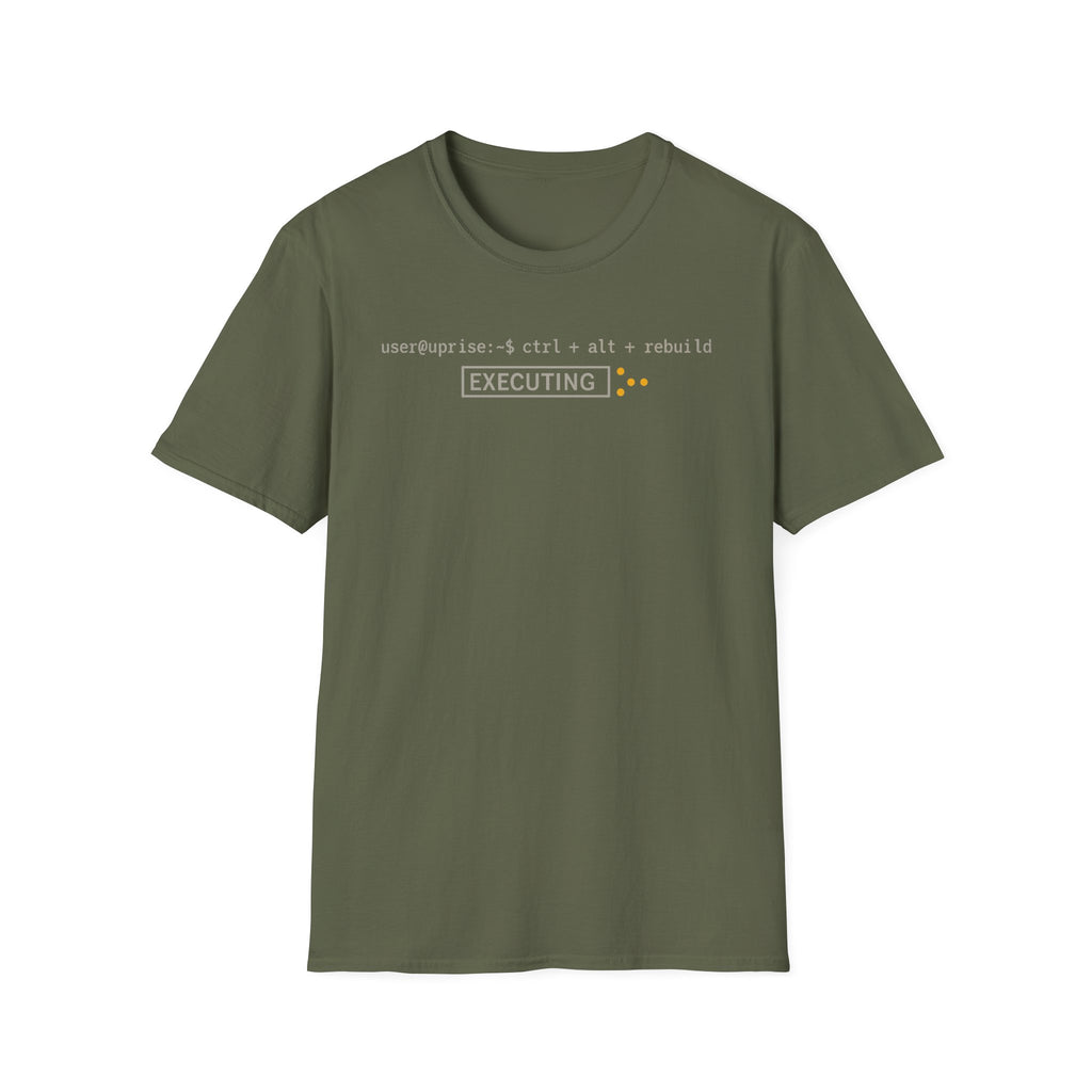 Executing Rebuild [DARK] T-Shirt