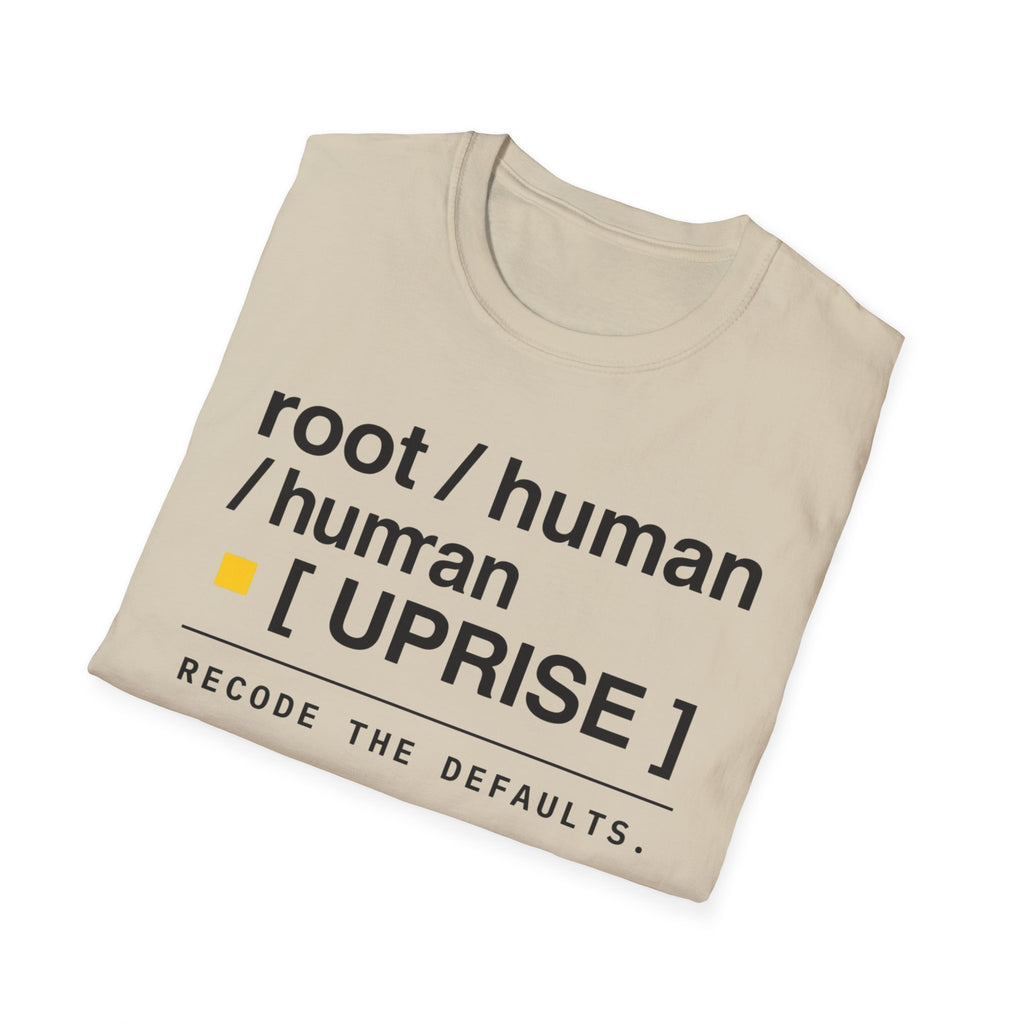 ROOT HUMAN UPRISE - Recode the Defaults T-Shirt