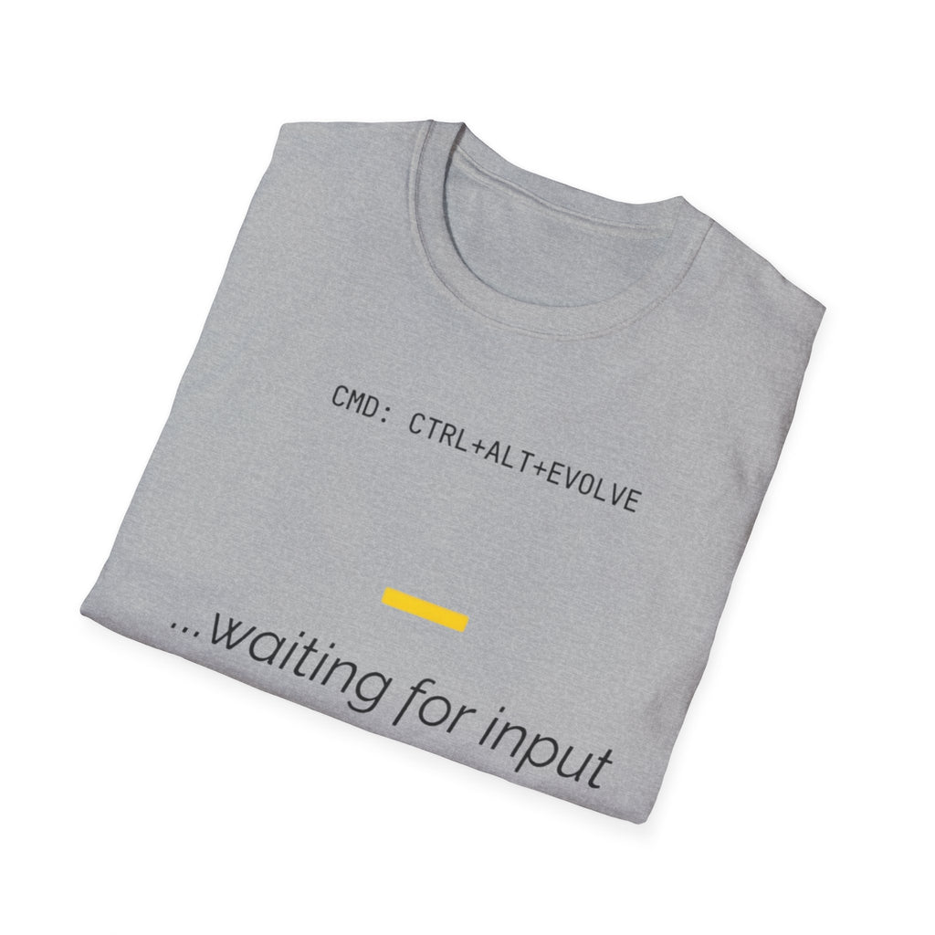 CTRL ALT EVOLVE - Waiting for Input T-Shirt