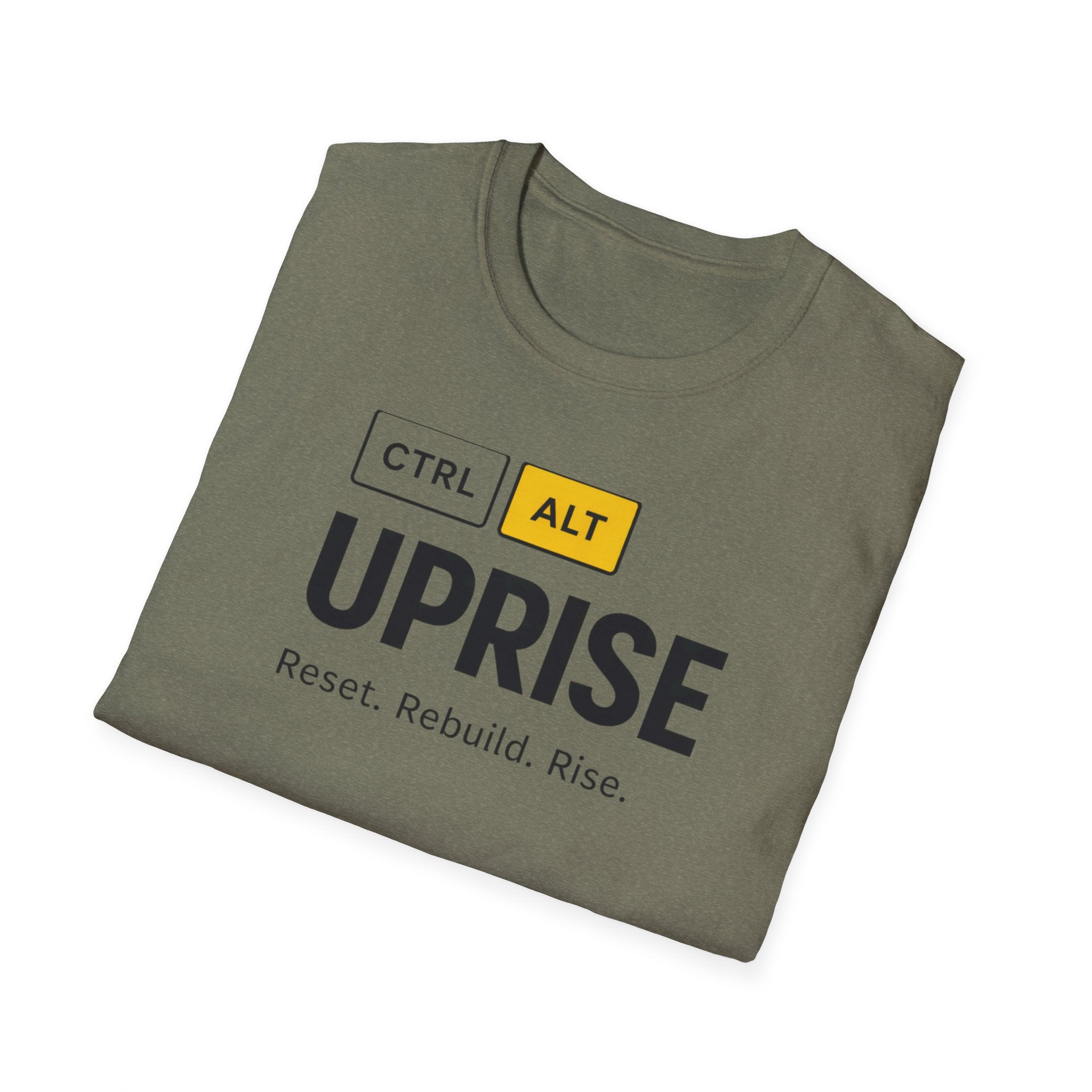 CTRL ALT UPRISE "Reset. Rebuild. Rise." T-Shirt