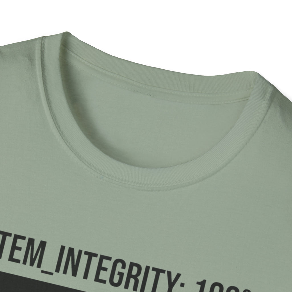 SYSTEM INTEGRITY: 100% - New System Active  T-Shirt