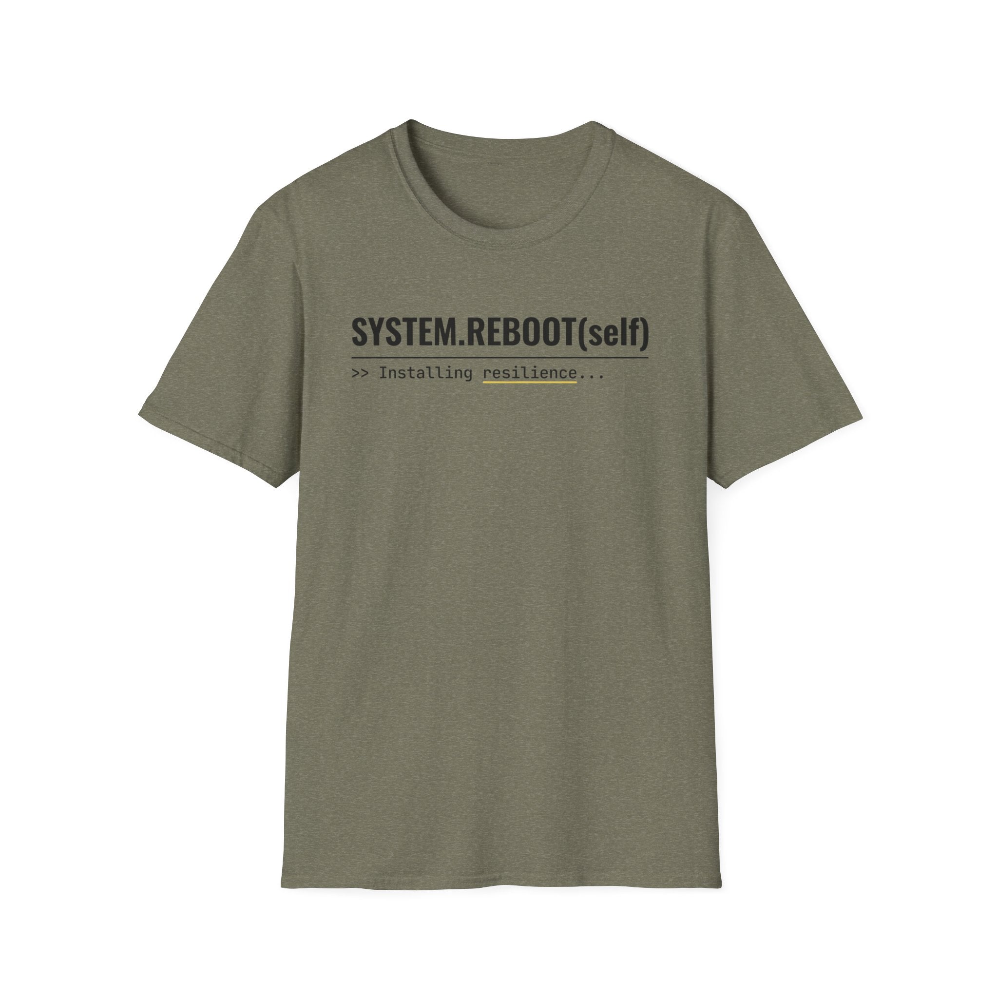 System Reboot(self) - Resilience T-Shirt