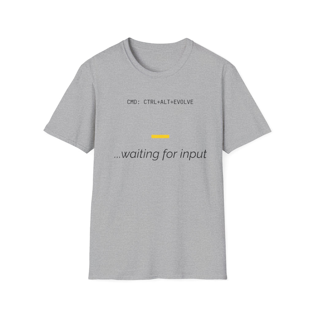 CTRL ALT EVOLVE - Waiting for Input T-Shirt