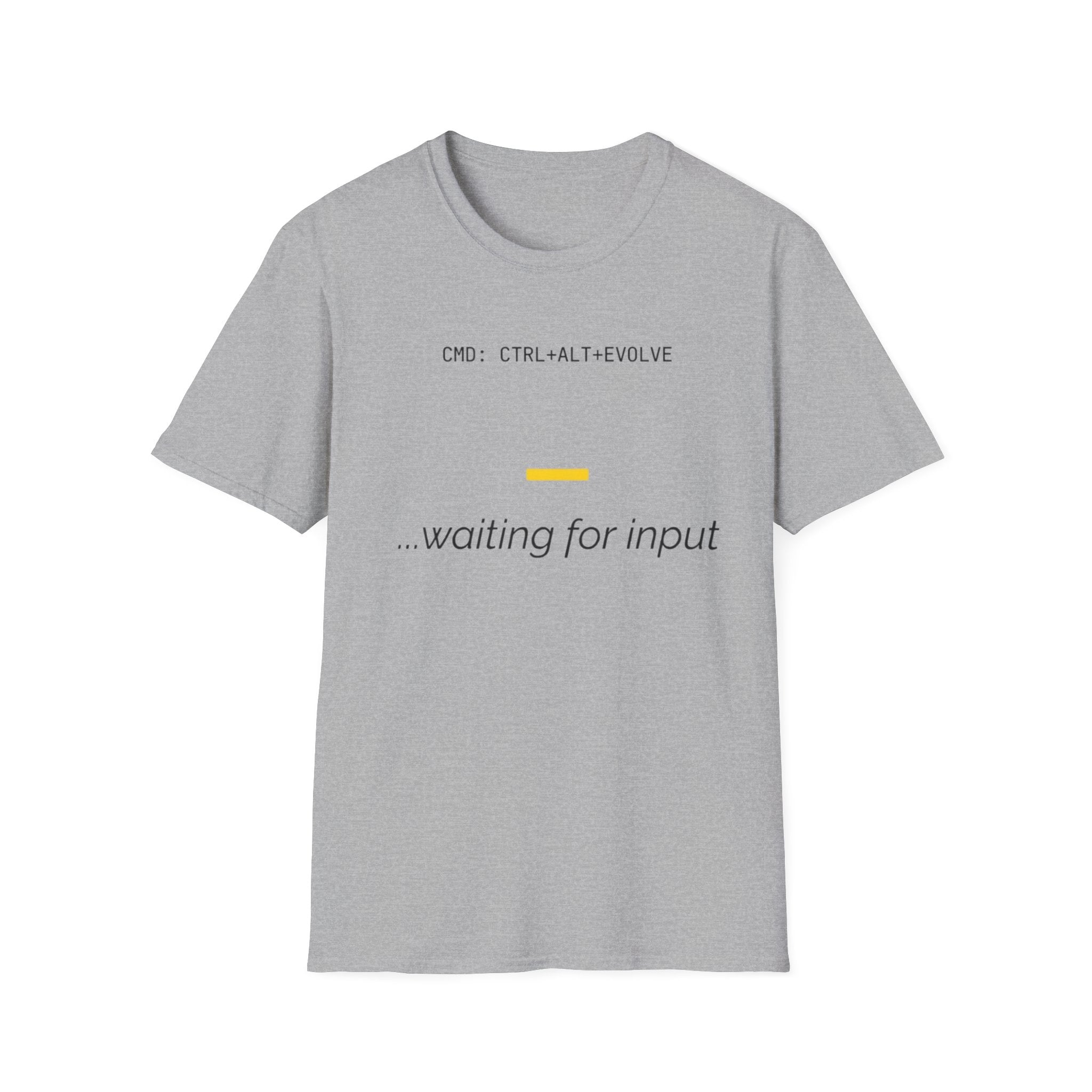 CTRL ALT EVOLVE - Waiting for Input T-Shirt