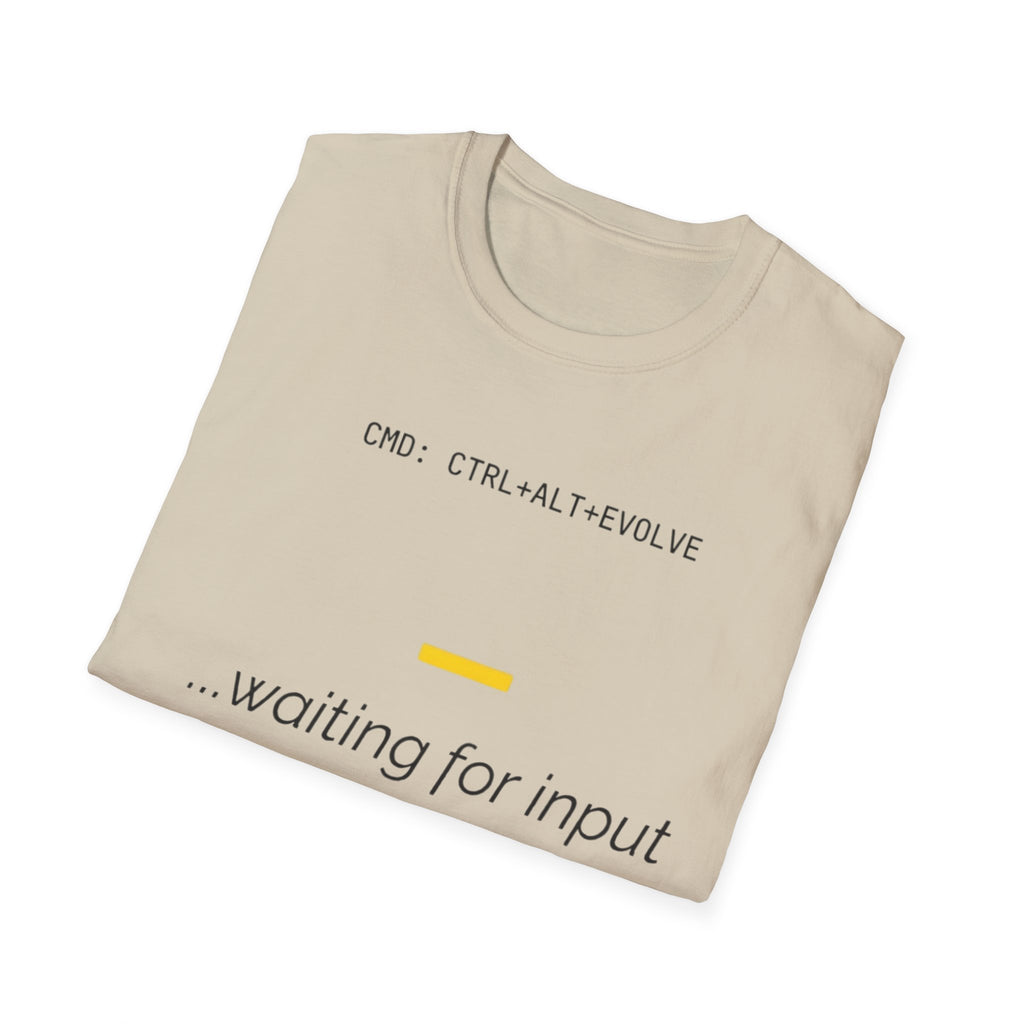 CTRL ALT EVOLVE - Waiting for Input T-Shirt