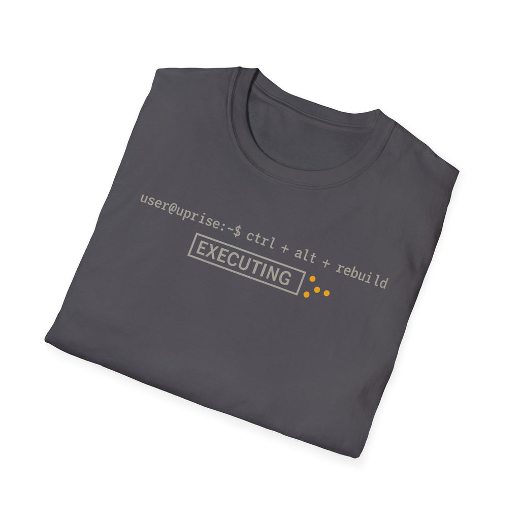 Executing Rebuild [DARK] T-Shirt