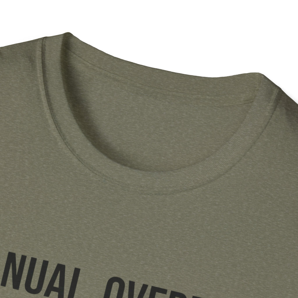 MANUAL OVERRIDE - Reboot T-Shirt