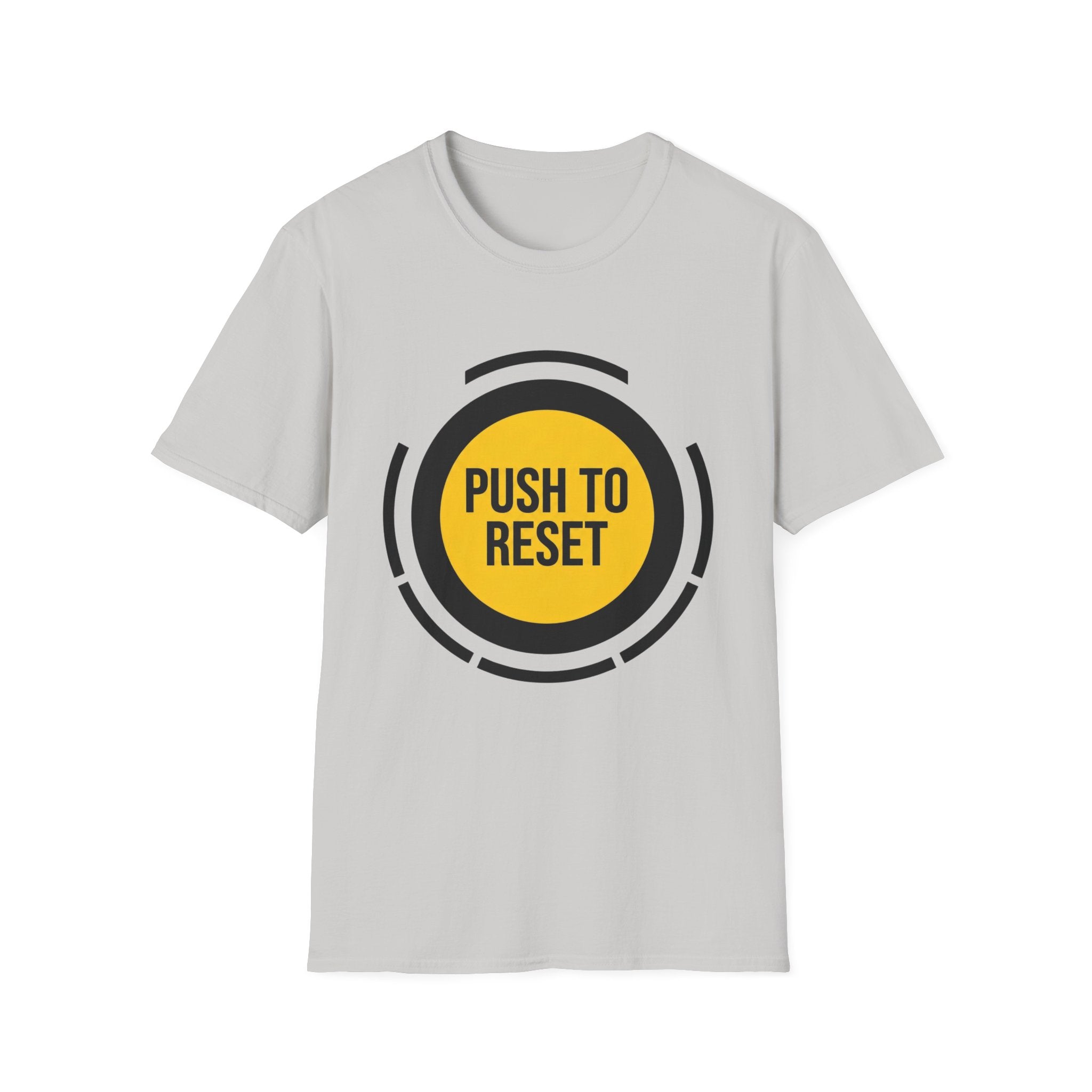 PUSH TO RESET - Control Button T-Shirt
