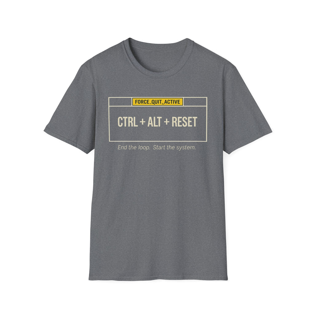 CTRL ALT RESET [Dark]  T-Shirt
