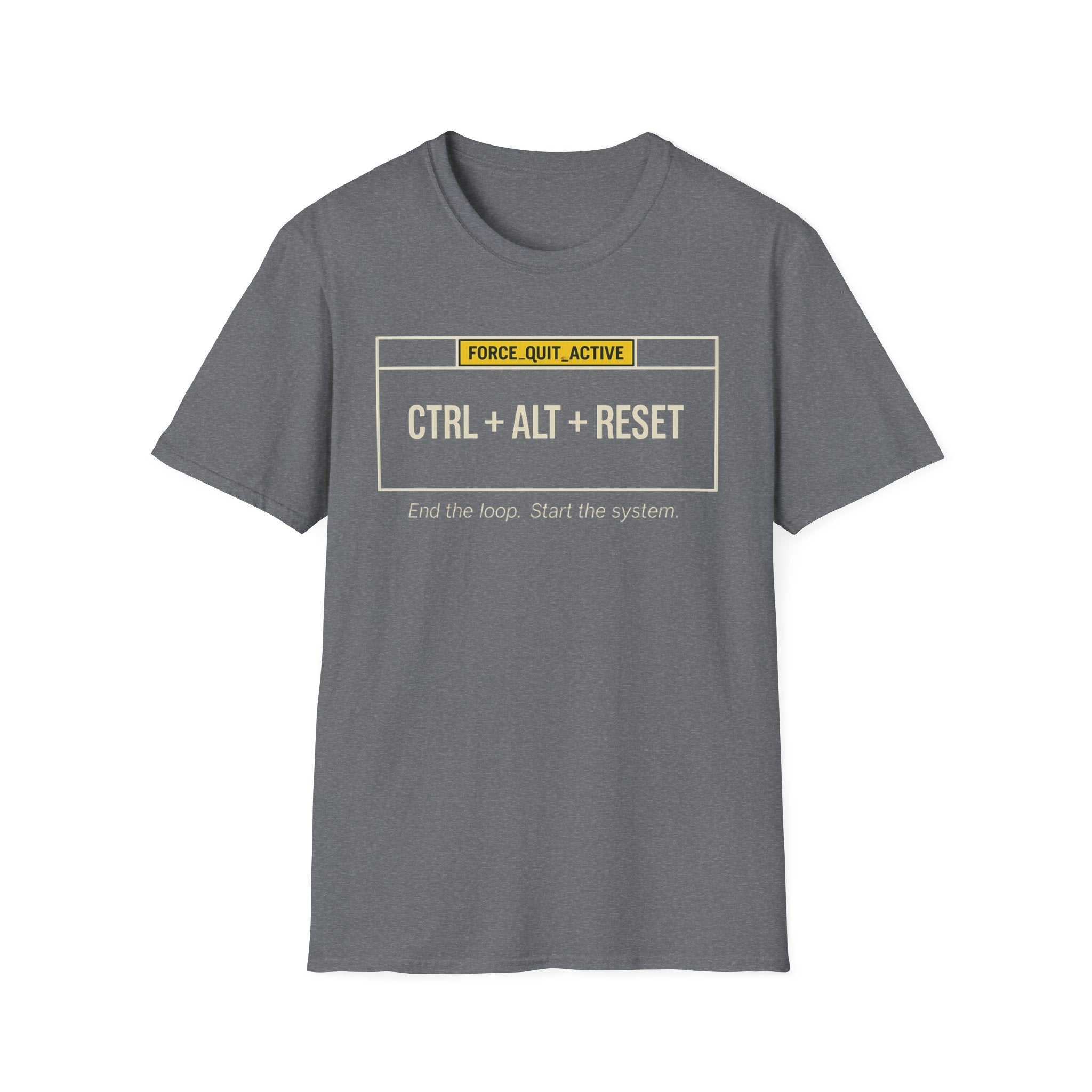 CTRL ALT RESET [Dark]  T-Shirt