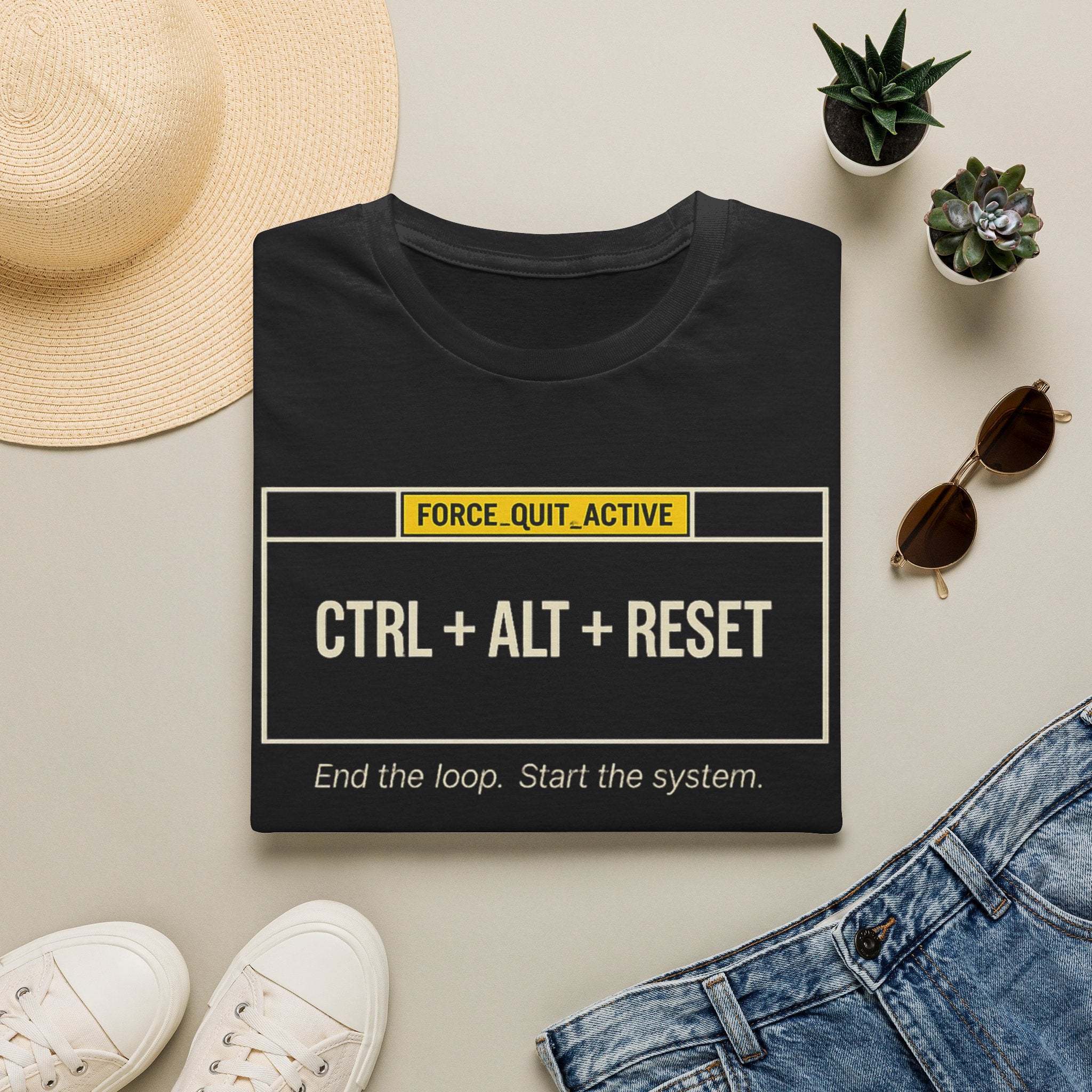 CTRL ALT RESET [Dark]  T-Shirt