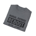 MANUAL OVERRIDE - Reboot T-Shirt