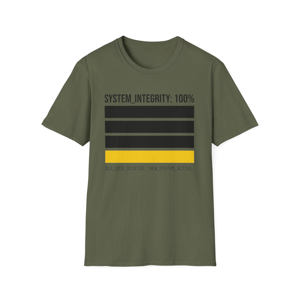 SYSTEM INTEGRITY: 100% - New System Active  T-Shirt