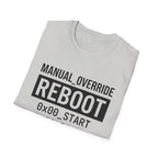 MANUAL OVERRIDE - Reboot T-Shirt