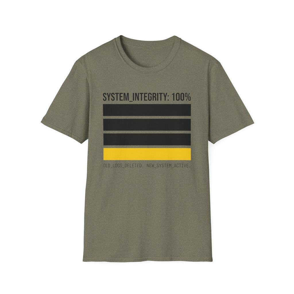 SYSTEM INTEGRITY: 100% - New System Active  T-Shirt