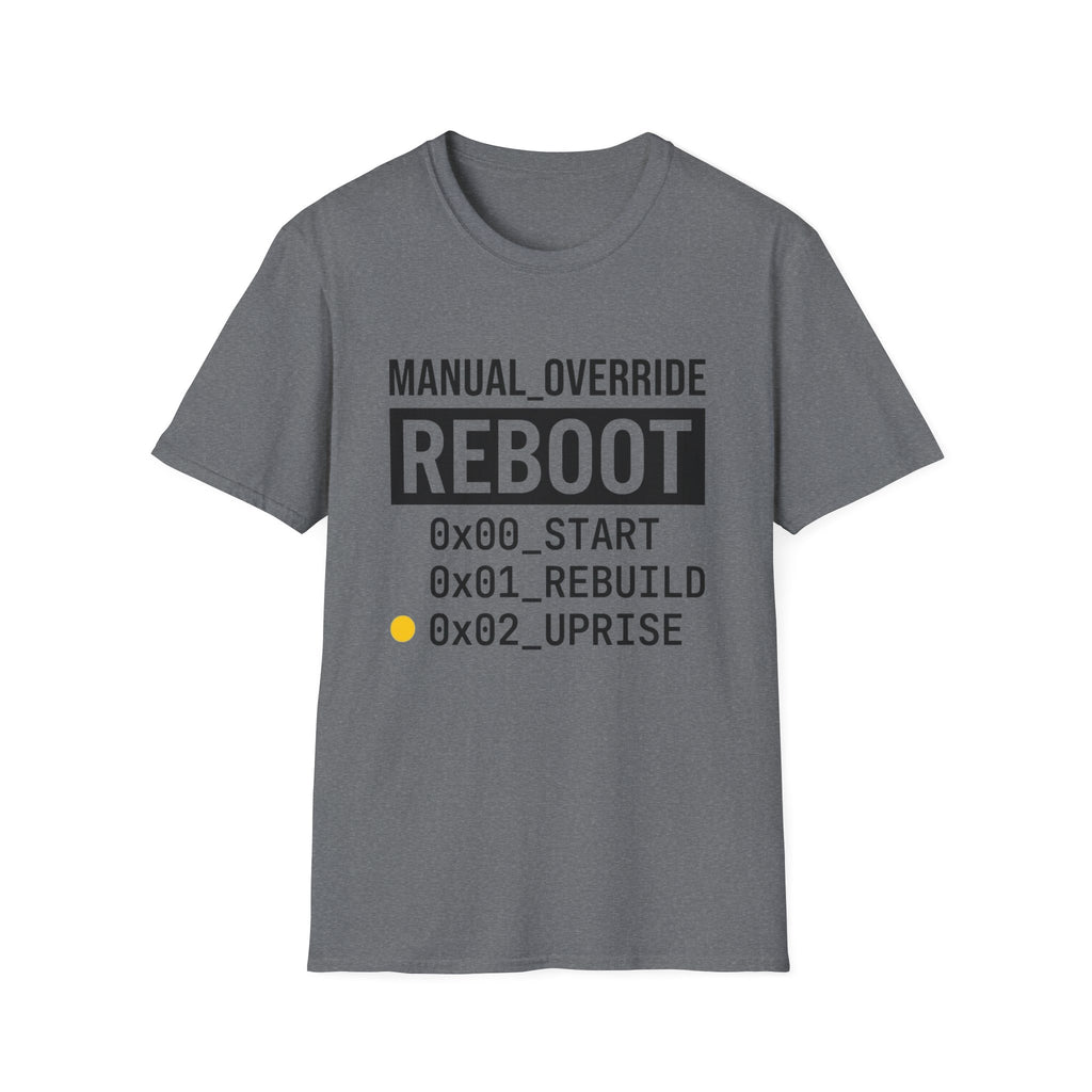MANUAL OVERRIDE - Reboot T-Shirt
