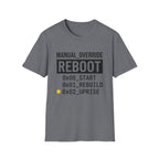 MANUAL OVERRIDE - Reboot T-Shirt