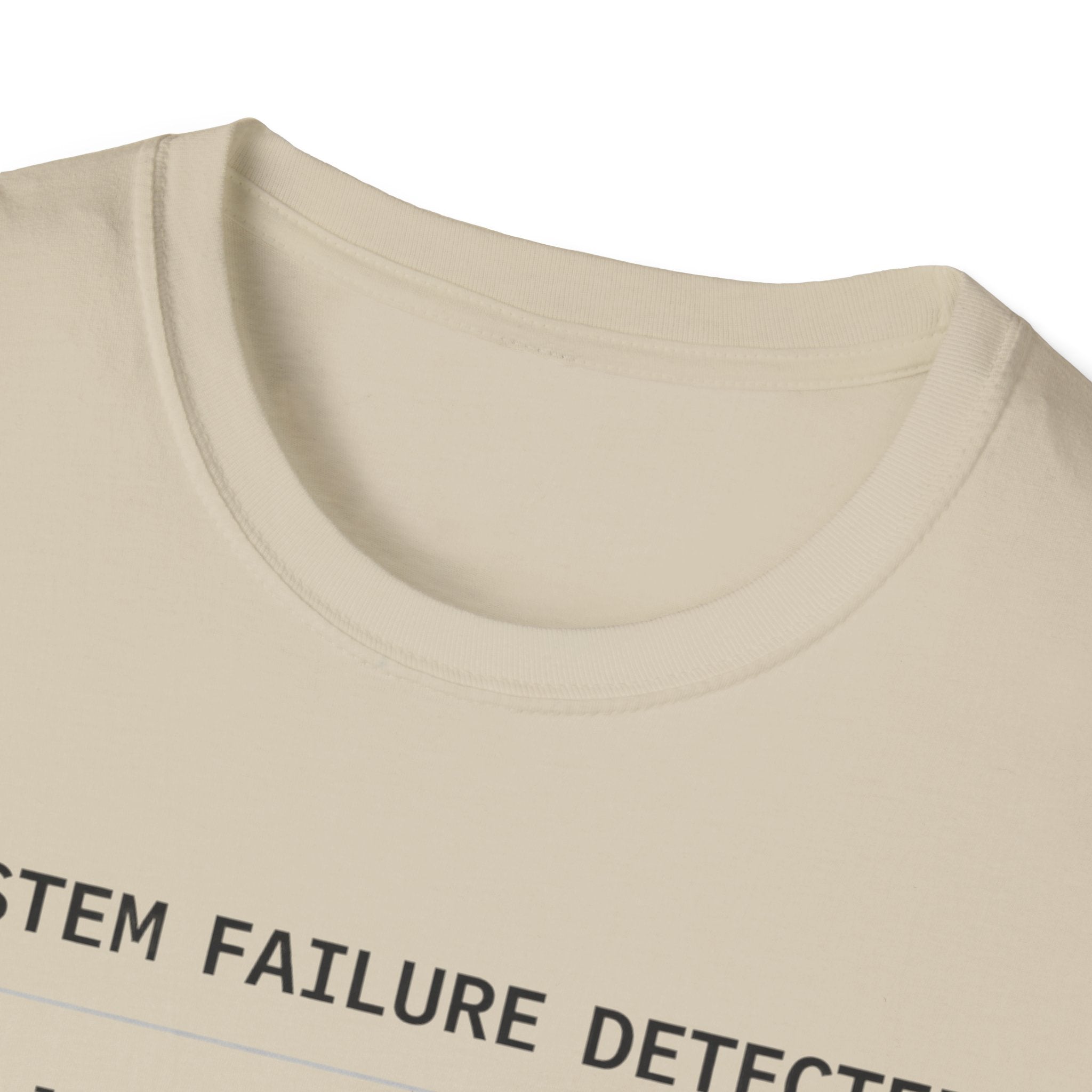 SYSTEM FAILURE DETECTED - Installing Growth T-Shirt