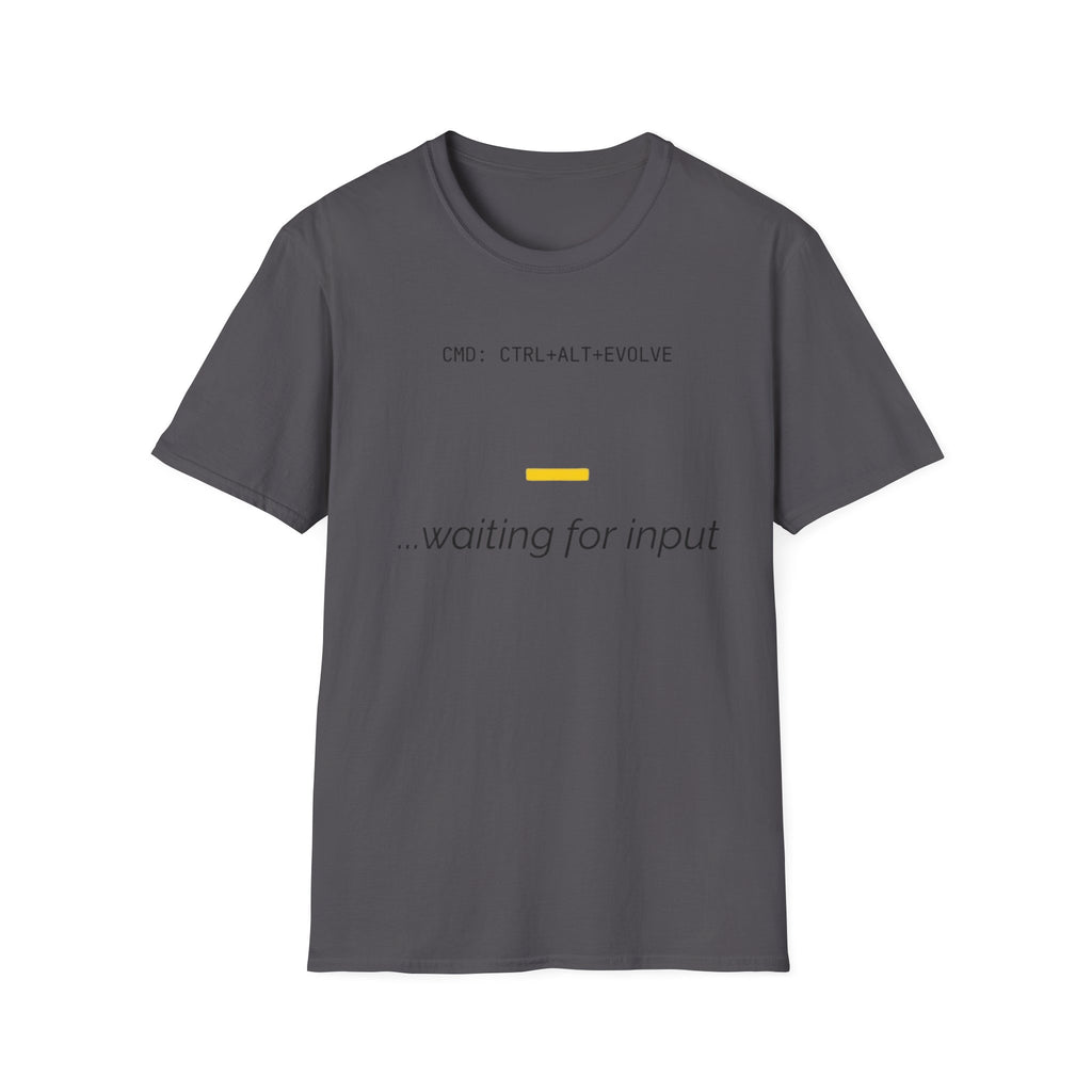 CTRL ALT EVOLVE - Waiting for Input T-Shirt