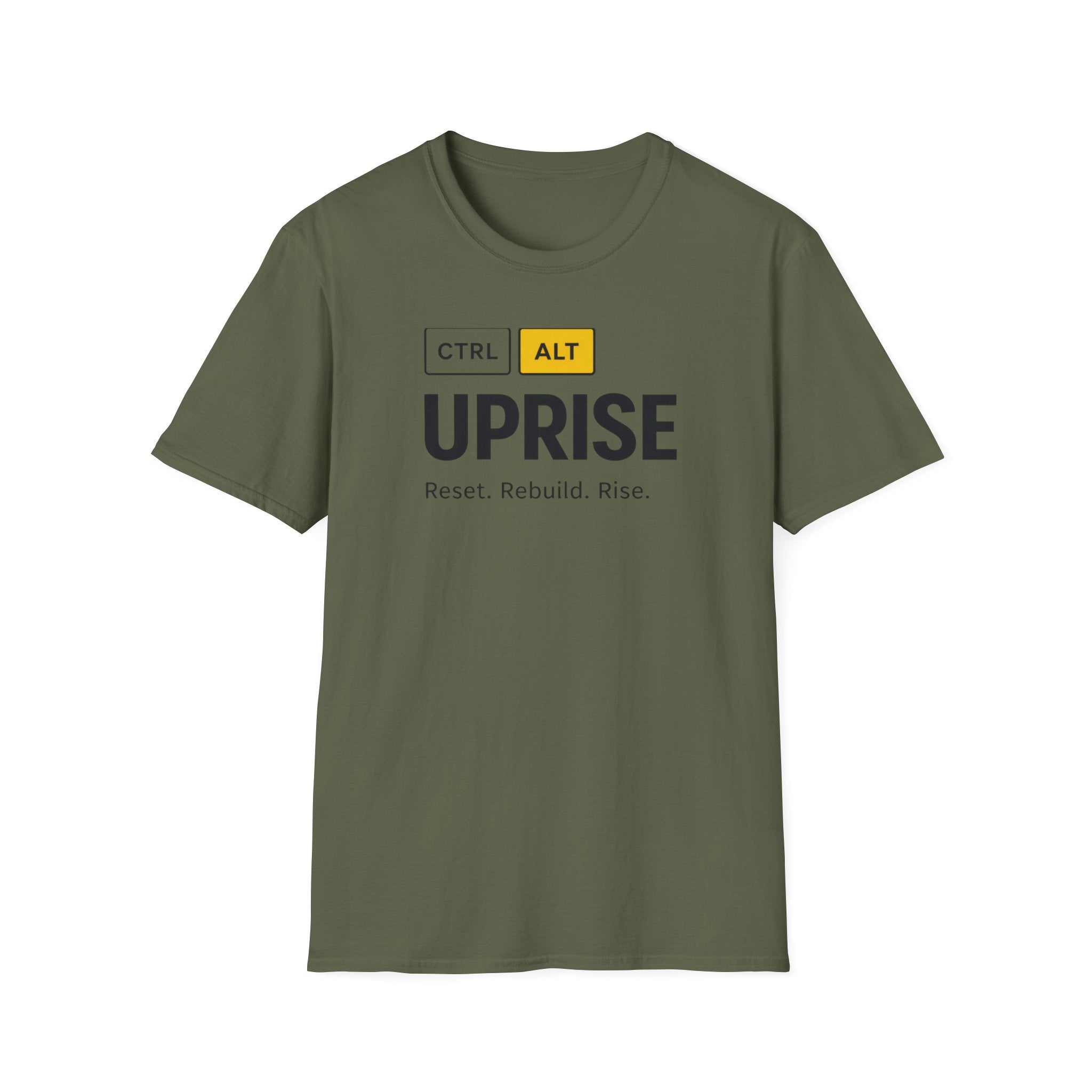 CTRL ALT UPRISE "Reset. Rebuild. Rise." T-Shirt