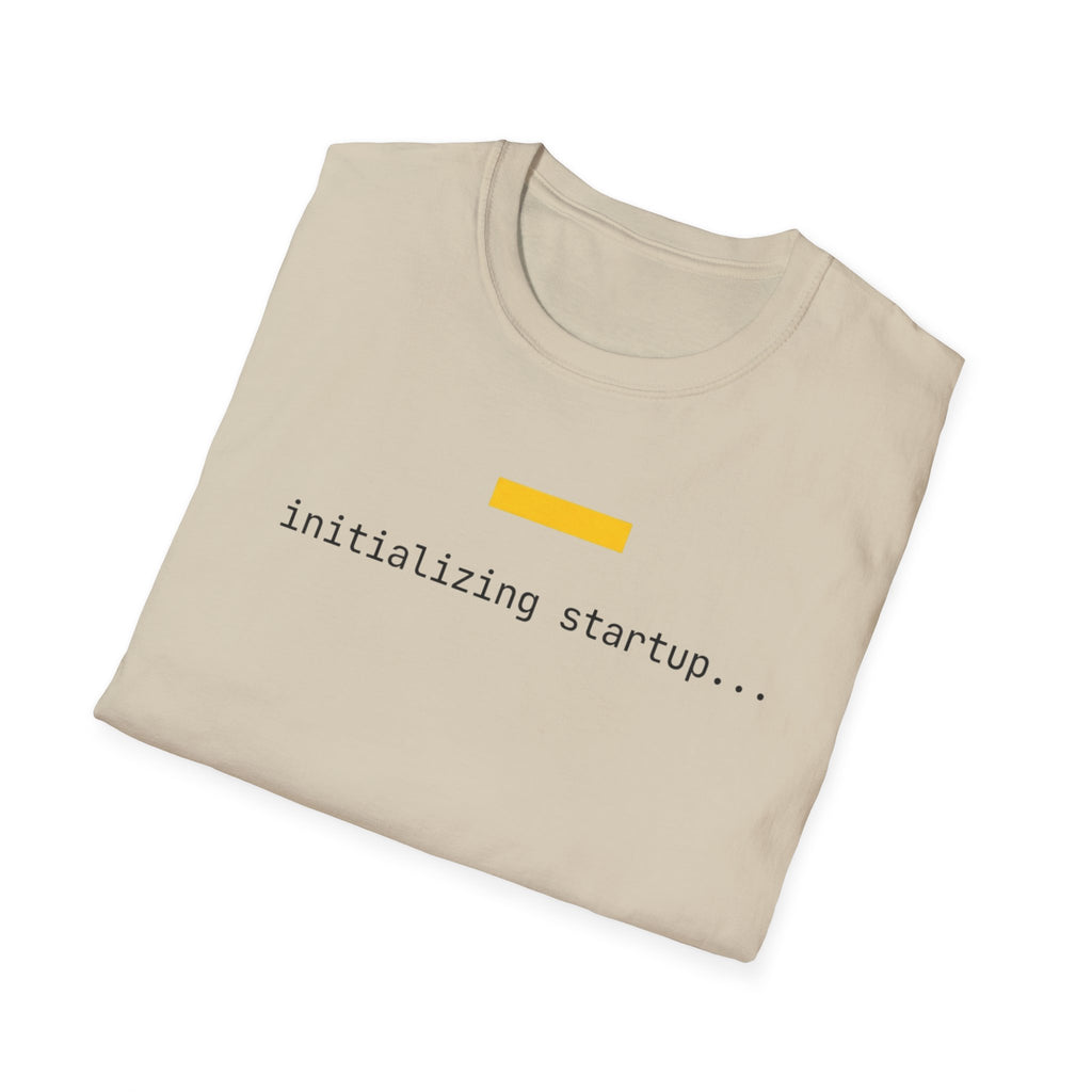 INITIALIZING STARTUP- System Boot T-Shirt