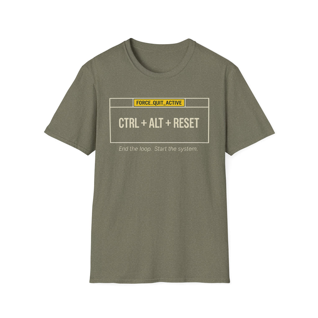 CTRL ALT RESET [Dark]  T-Shirt