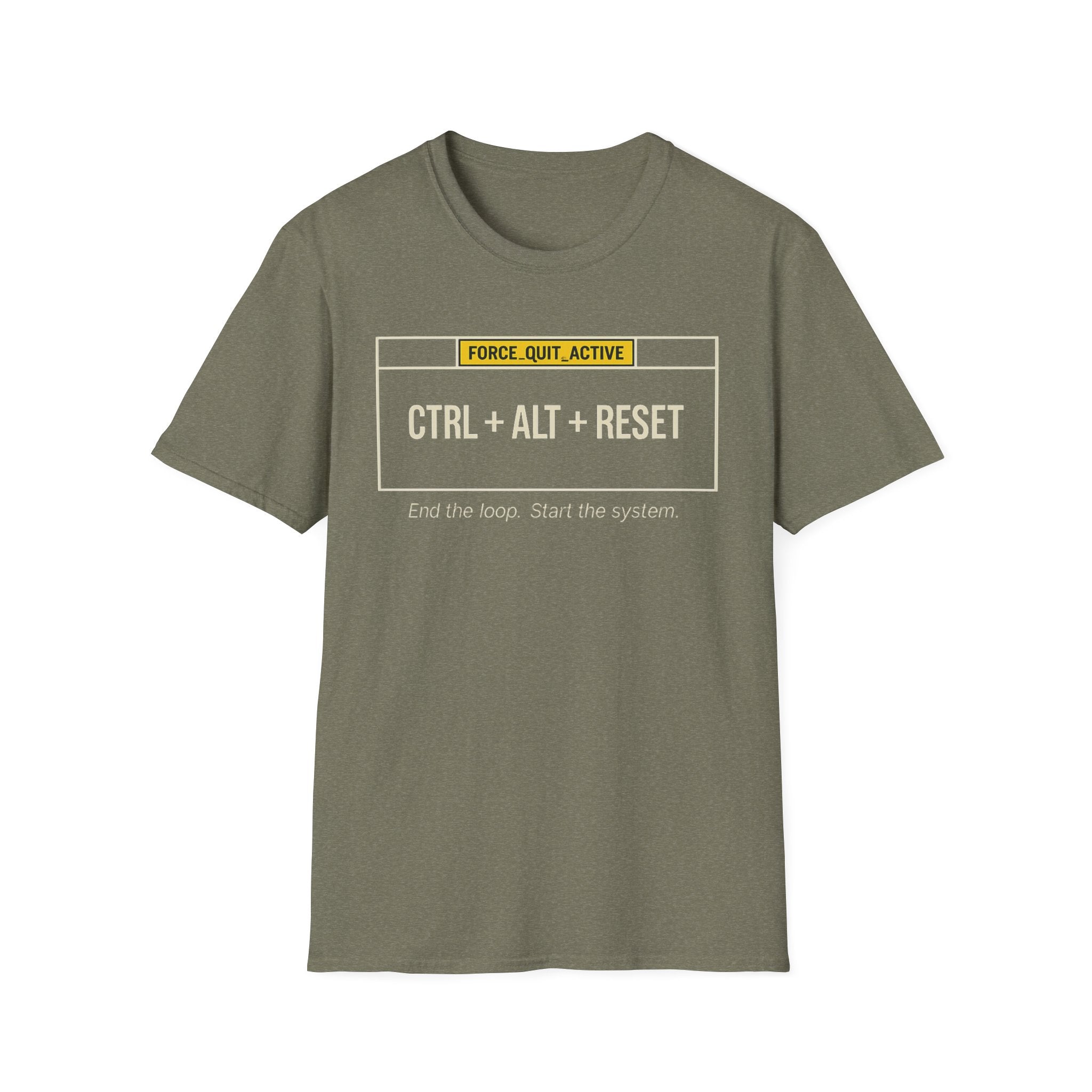 CTRL ALT RESET [Dark]  T-Shirt