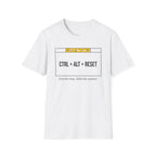 CTRL ALT RESET T-Shirt