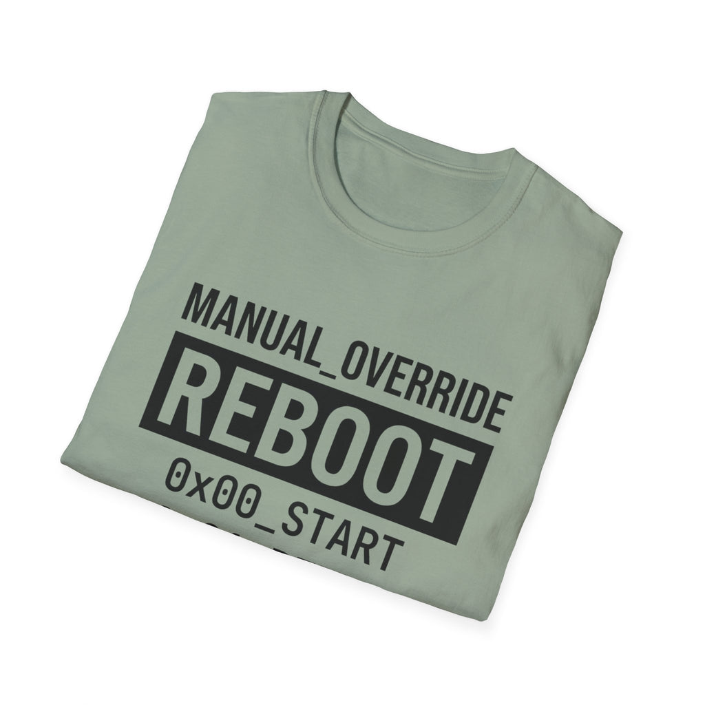 MANUAL OVERRIDE - Reboot T-Shirt