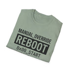 MANUAL OVERRIDE - Reboot T-Shirt
