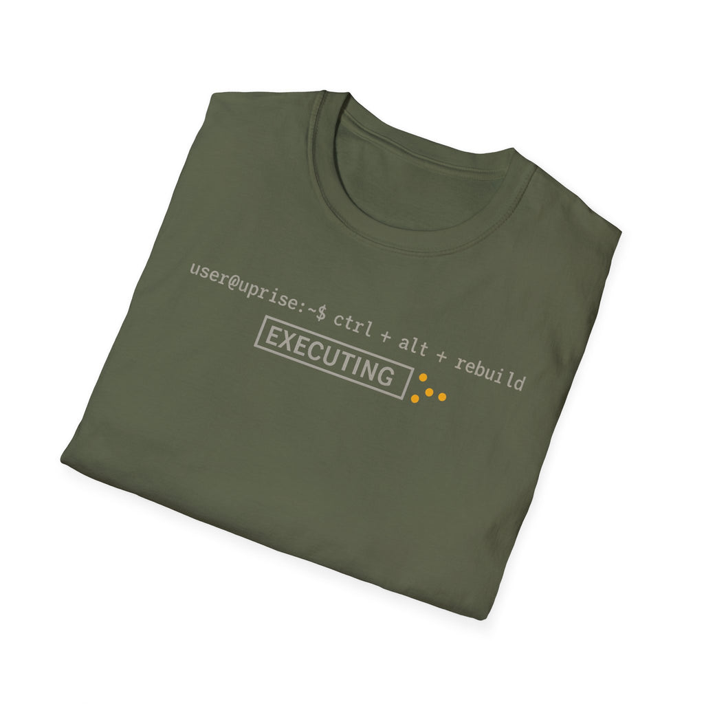 Executing Rebuild [DARK] T-Shirt