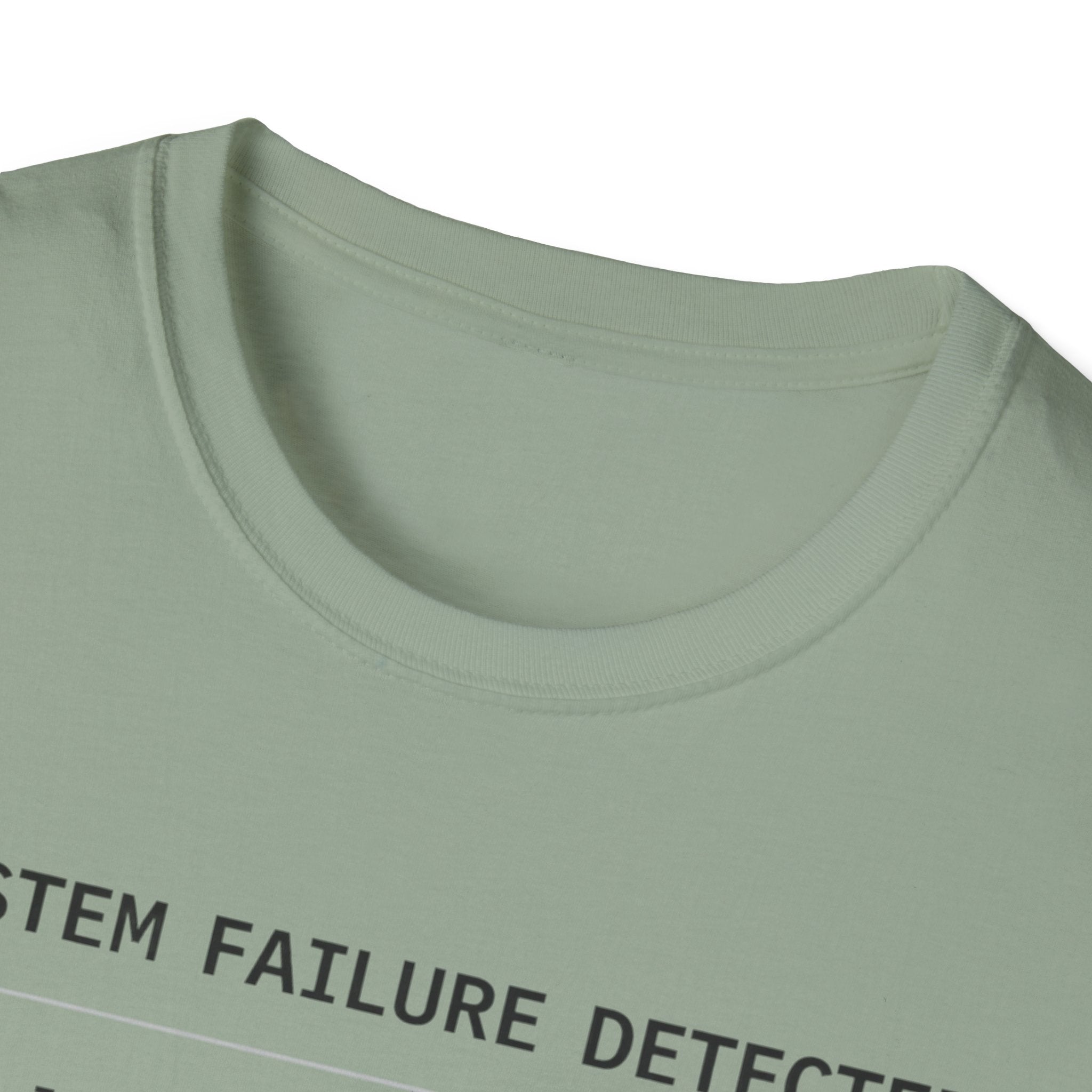 SYSTEM FAILURE DETECTED - Installing Growth T-Shirt