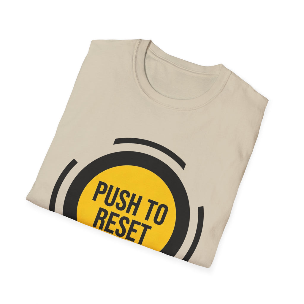 PUSH TO RESET - Control Button T-Shirt
