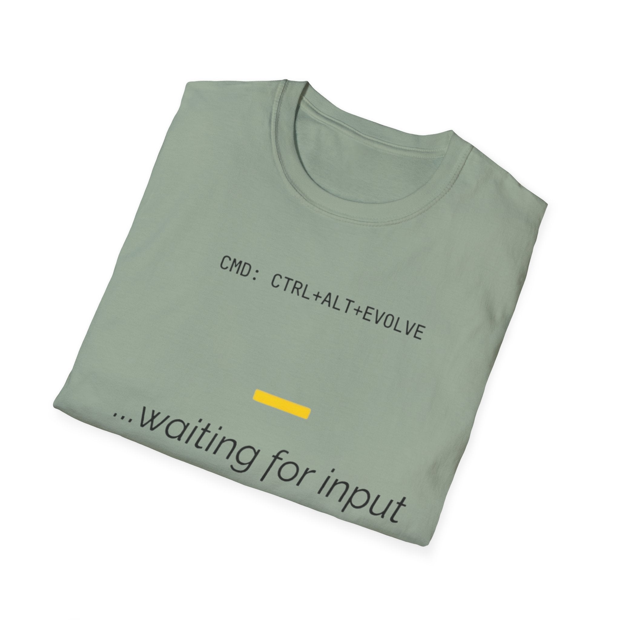 CTRL ALT EVOLVE - Waiting for Input T-Shirt