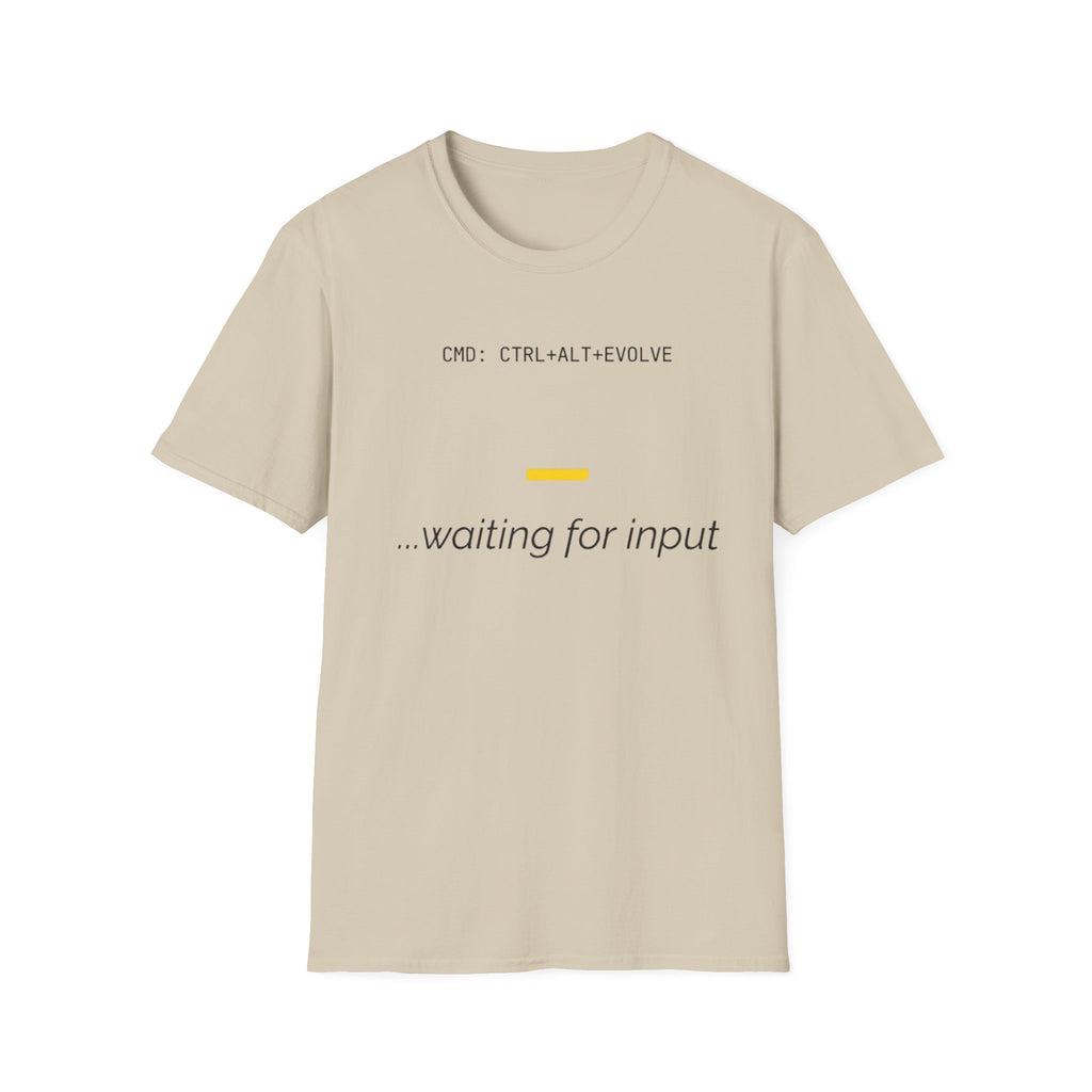 CTRL ALT EVOLVE - Waiting for Input T-Shirt