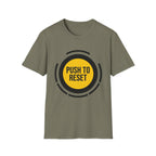 PUSH TO RESET - Control Button T-Shirt