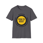 PUSH TO RESET - Control Button T-Shirt