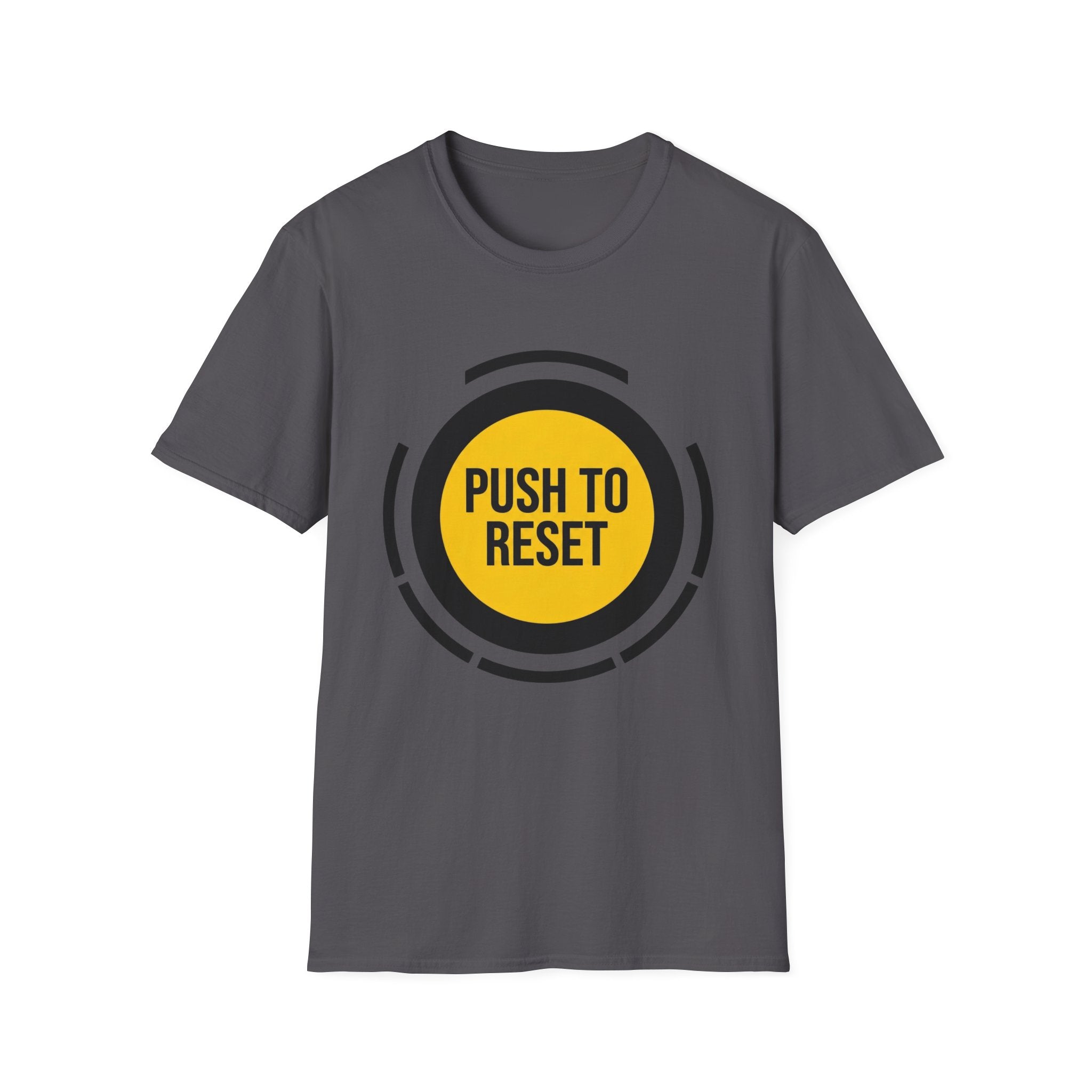 PUSH TO RESET - Control Button T-Shirt