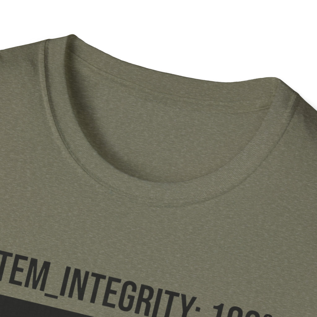 SYSTEM INTEGRITY: 100% - New System Active  T-Shirt