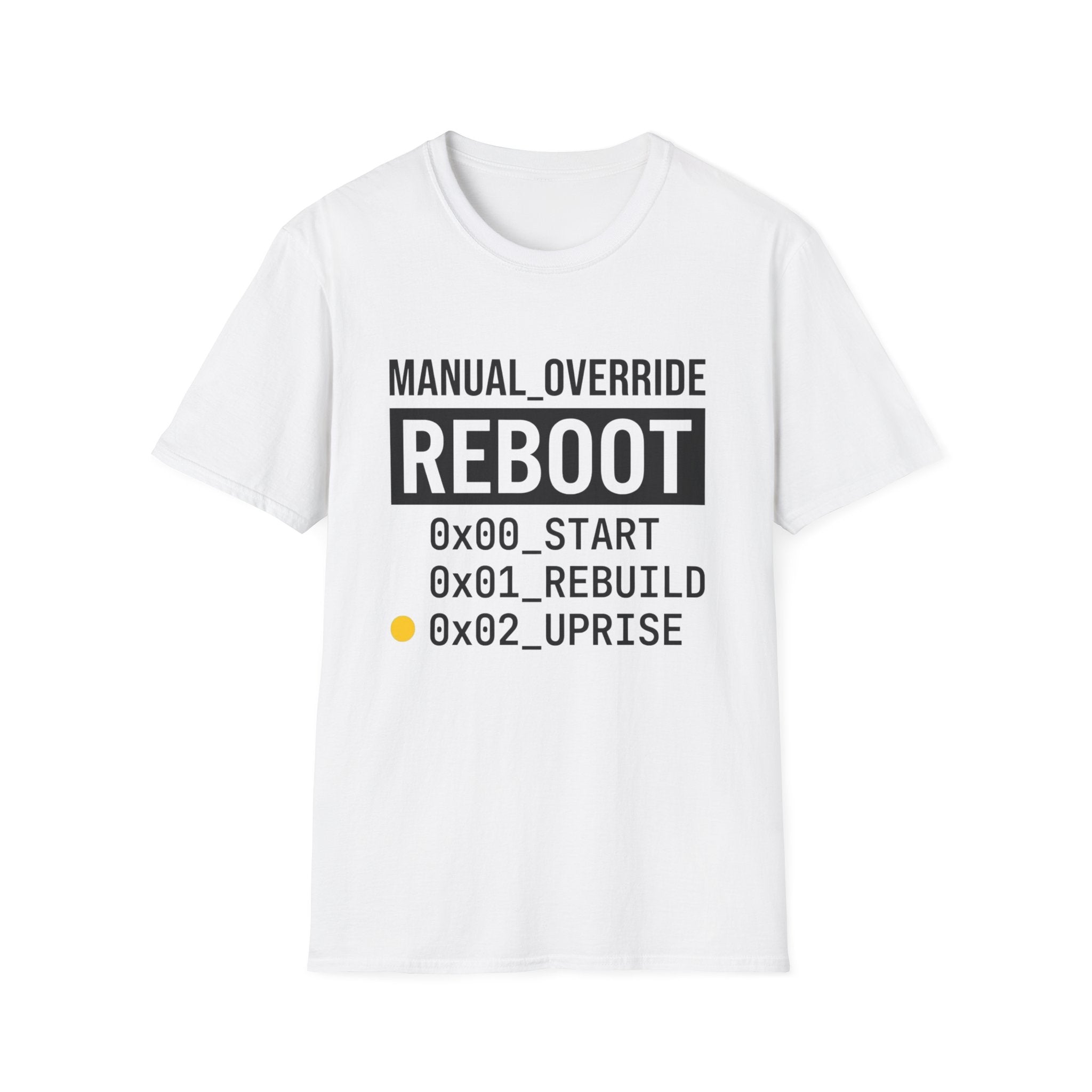MANUAL OVERRIDE - Reboot T-Shirt