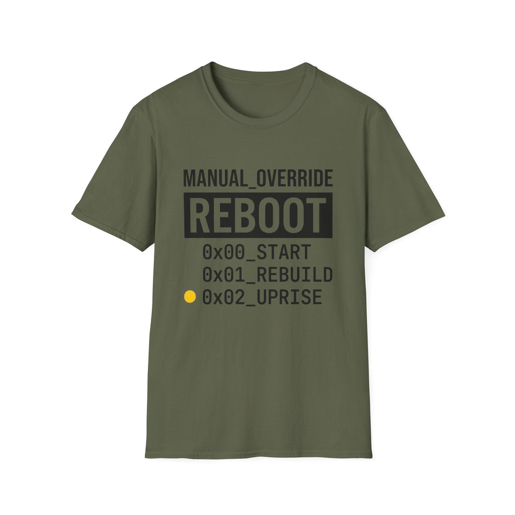 MANUAL OVERRIDE - Reboot T-Shirt