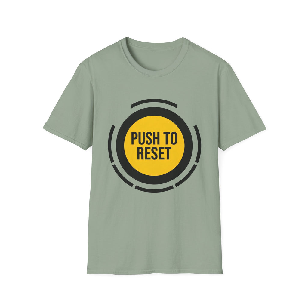 PUSH TO RESET - Control Button T-Shirt