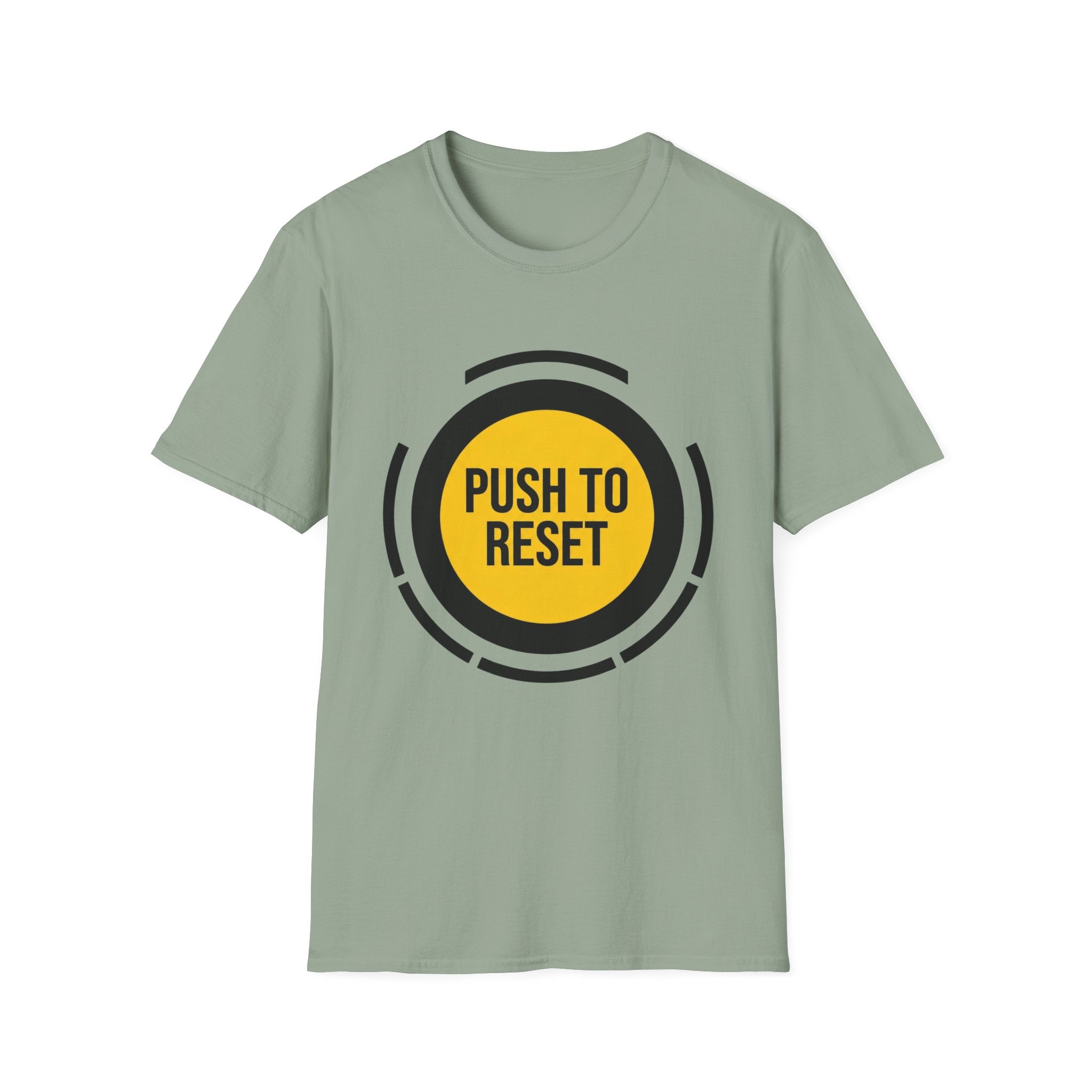 PUSH TO RESET - Control Button T-Shirt