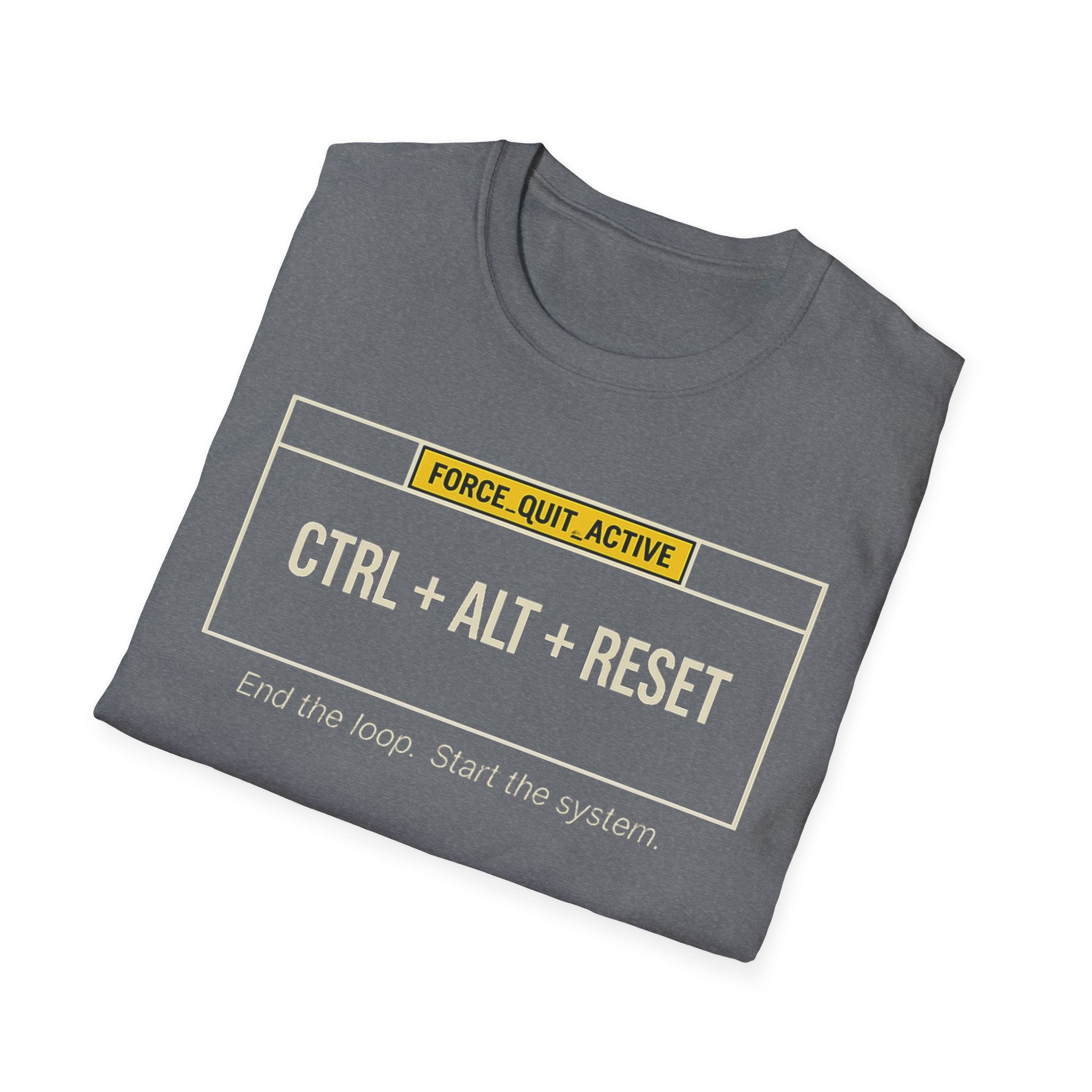 CTRL ALT RESET [Dark]  T-Shirt