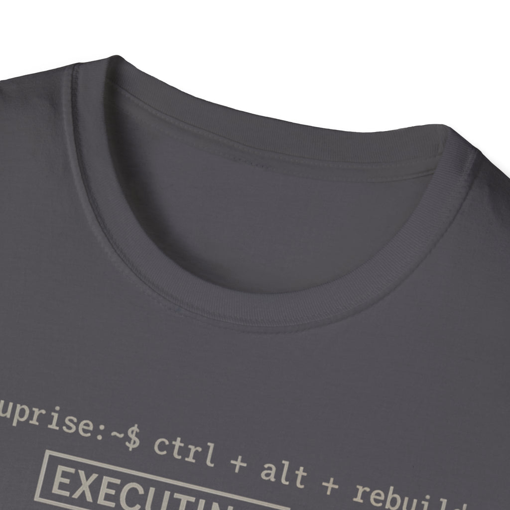 Executing Rebuild [DARK] T-Shirt